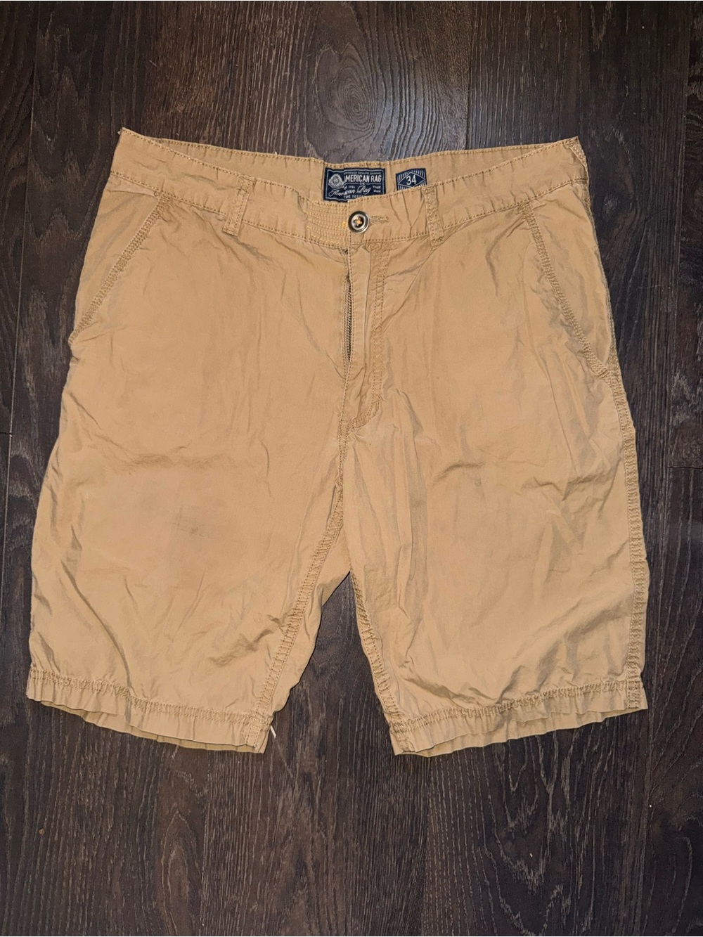 American Rag Men’s Khaki Cotton Shorts